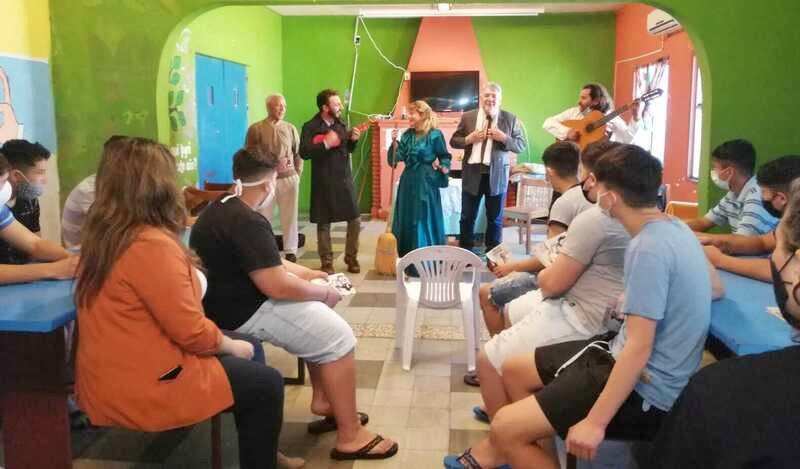 Andrea Venosa en  Teatro en el Aula