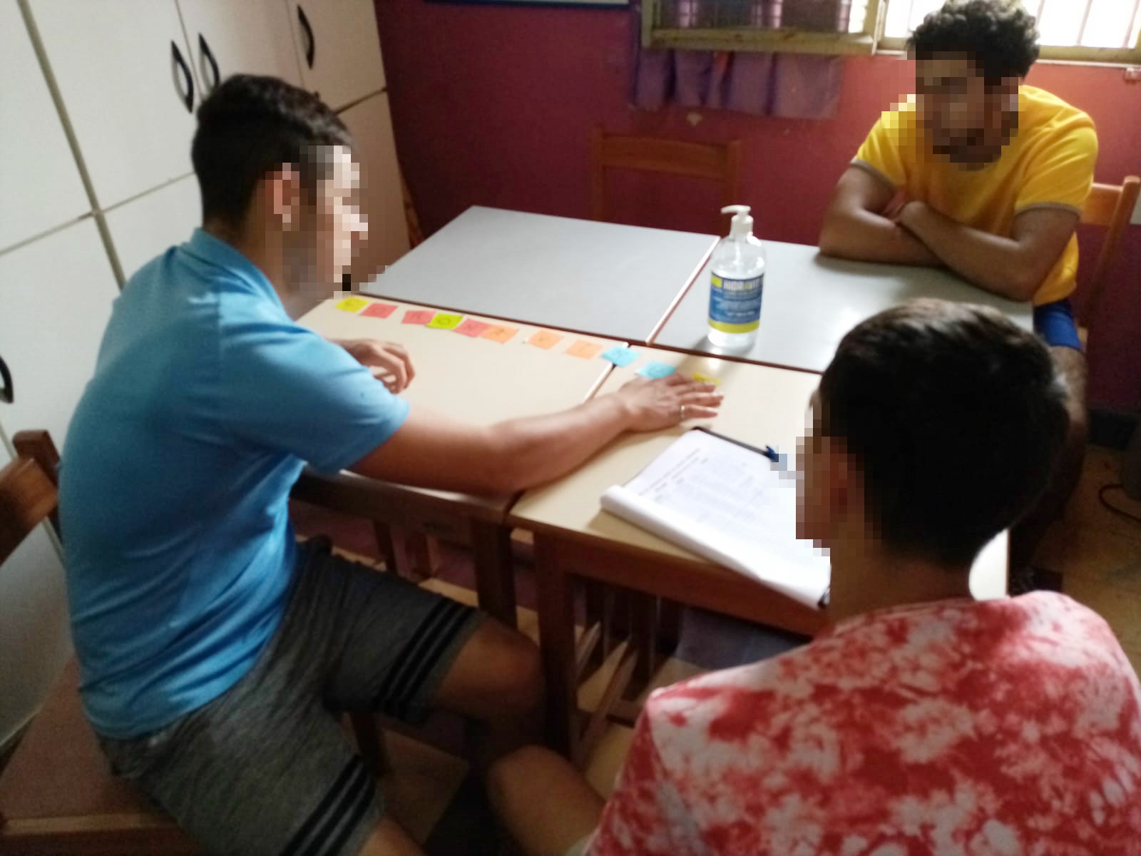 Trabajo y juego de letras